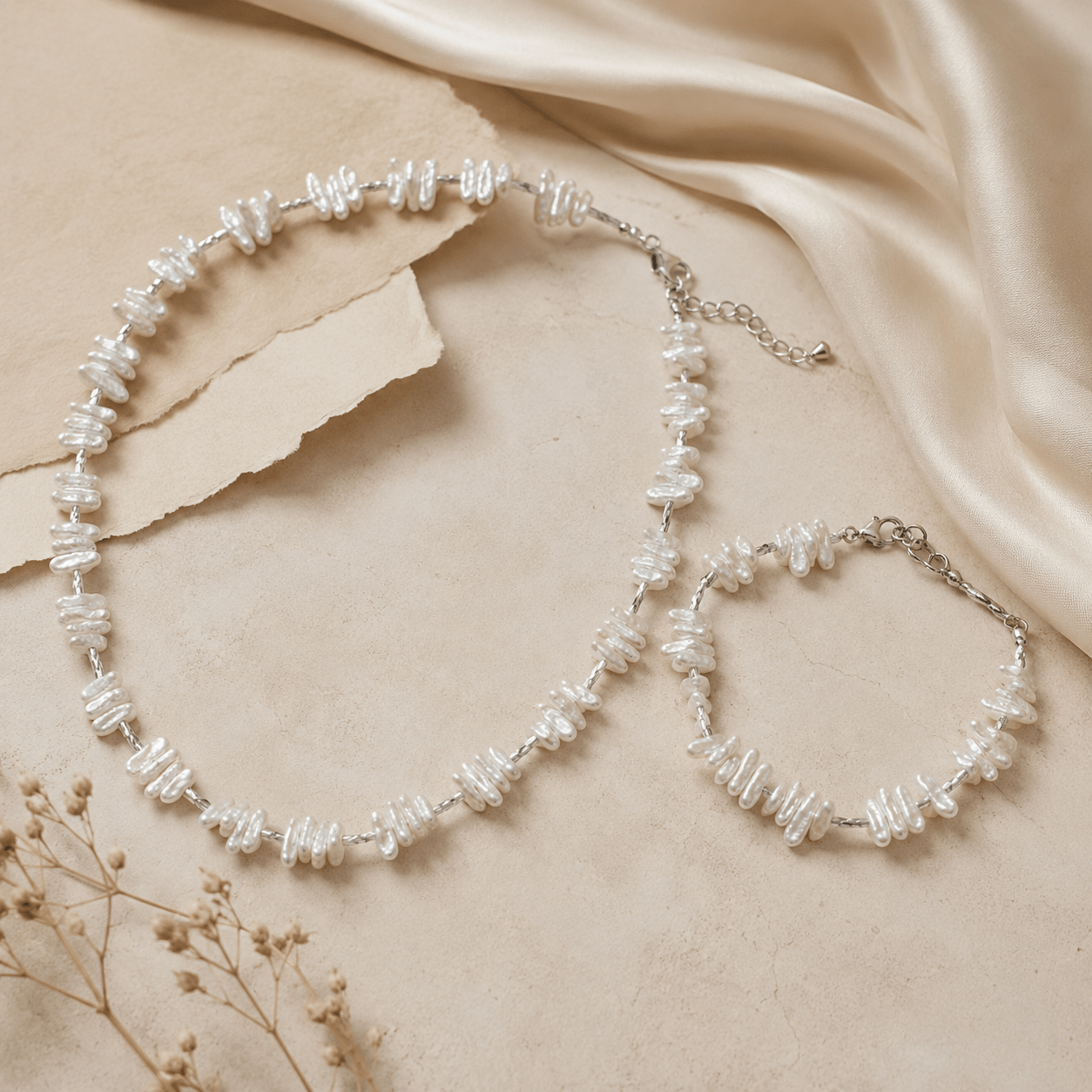 Baroque pearl jewelry collection by LUNARAE