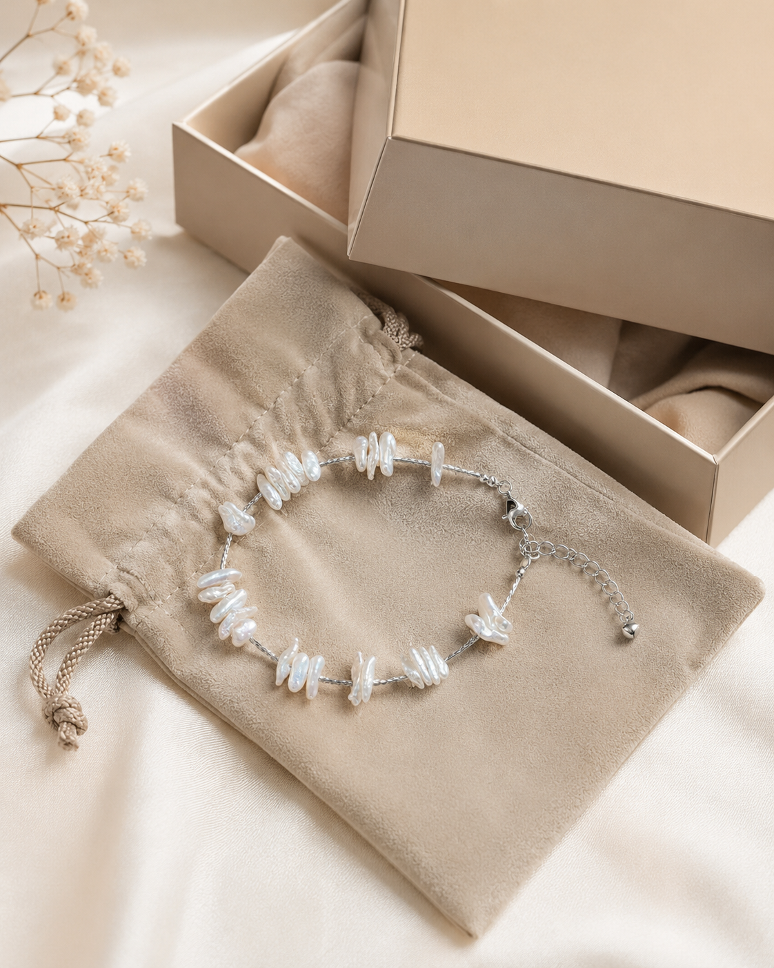 Baroque Pearl Bracelet