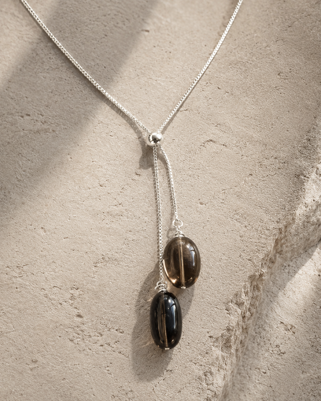 Smoky Quartz Pendant Necklace