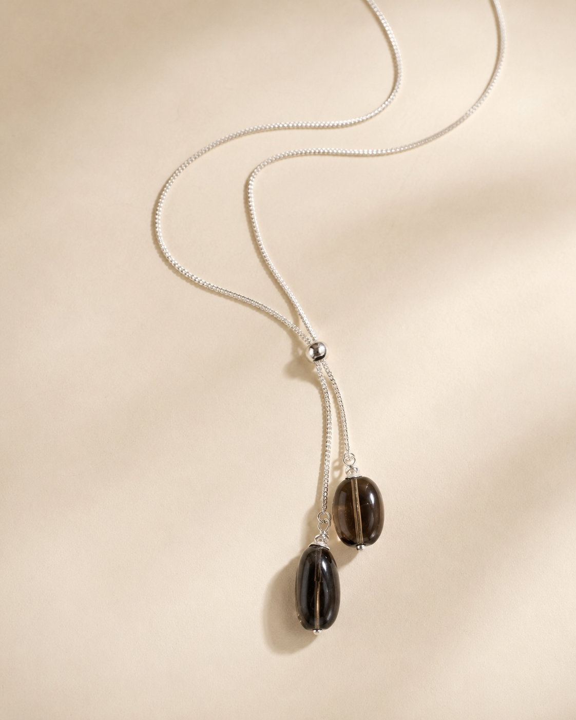 Smoky Quartz Pendant Necklace